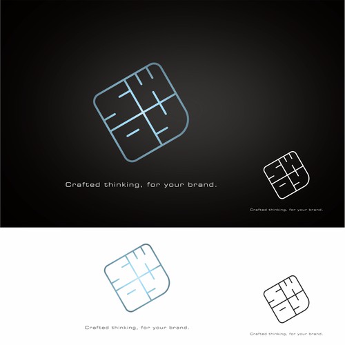 Create a cool modern logo for SWAY Creative Agency.