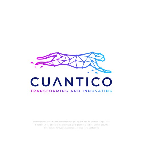 Cuantico Cheetah Tech Logo
