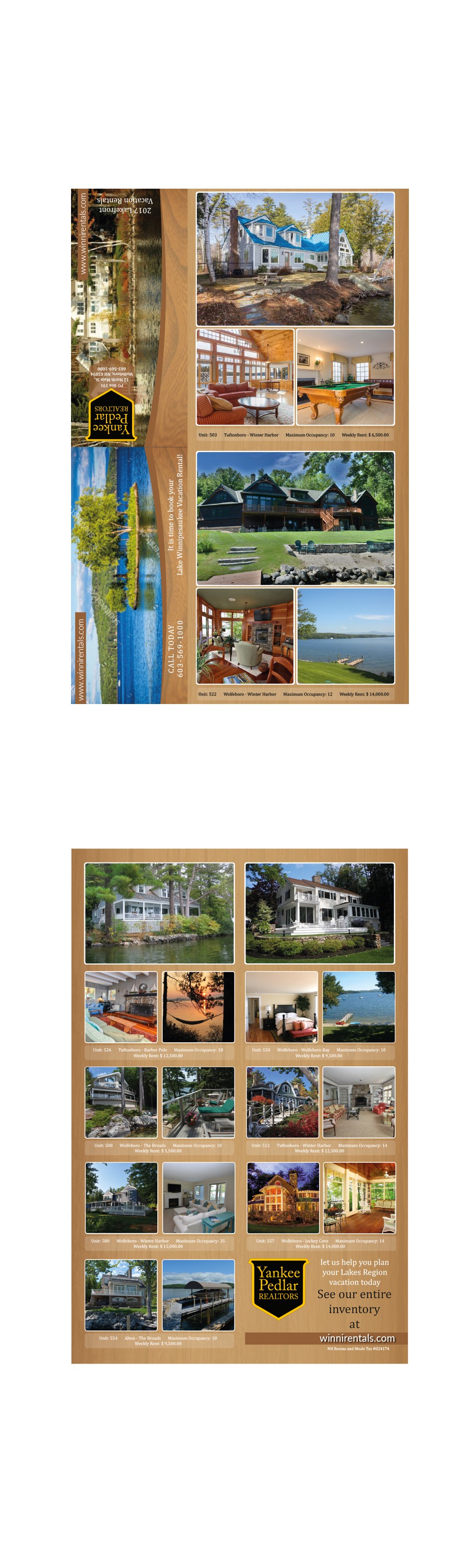 Exciting Vacation Rental Brochure!
