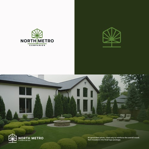 North Metro Companies logo design