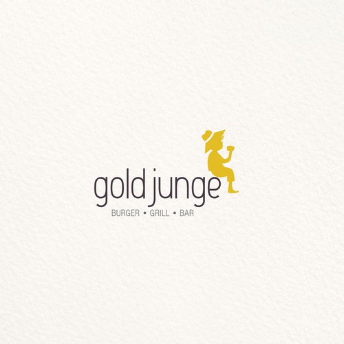 Gold junge logo
