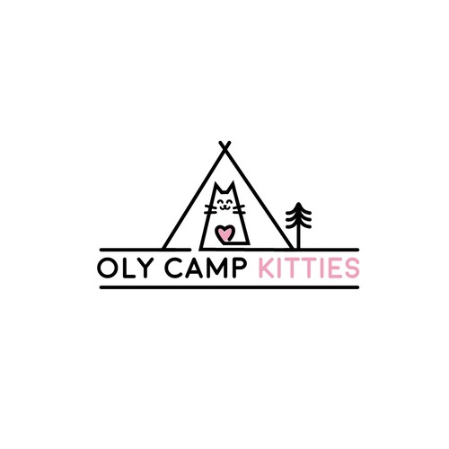 Logo design for Oly camp kittes
