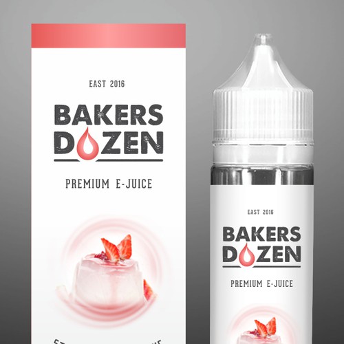 Label design for Bakers Dozen