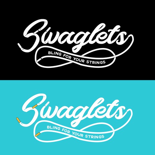 Creative shoes lace Logo