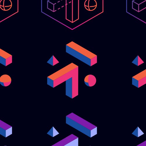 Isometric Logo for FutureSpace Collective