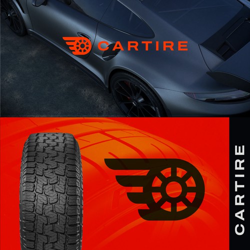 Car Tire Logo Design