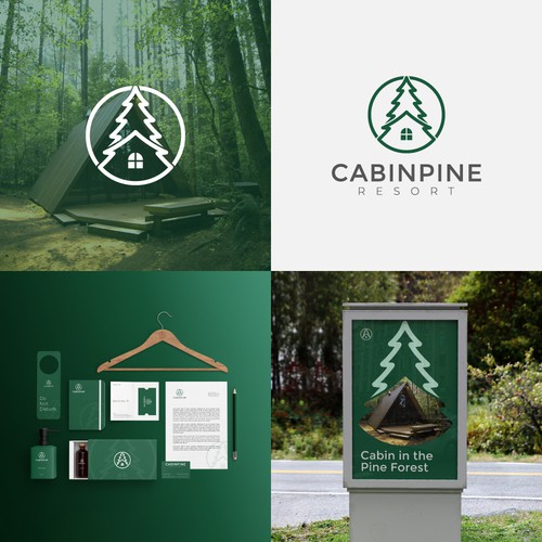 Cabin Pine - Brand Identity