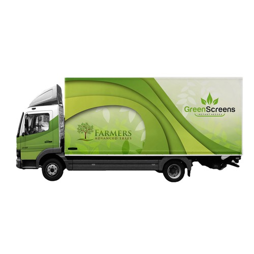 Green Screens Truck Wrap