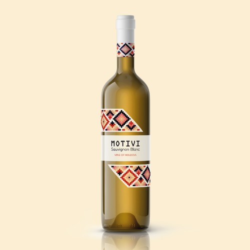Moldovan Wine Label Design