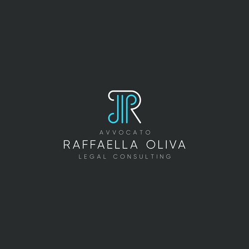 AVVOCATO RAFFAELLA OLIVA logo design