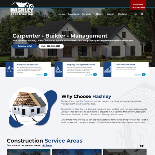 Carpenter, new construction builder.  Renovations.  Property manager.