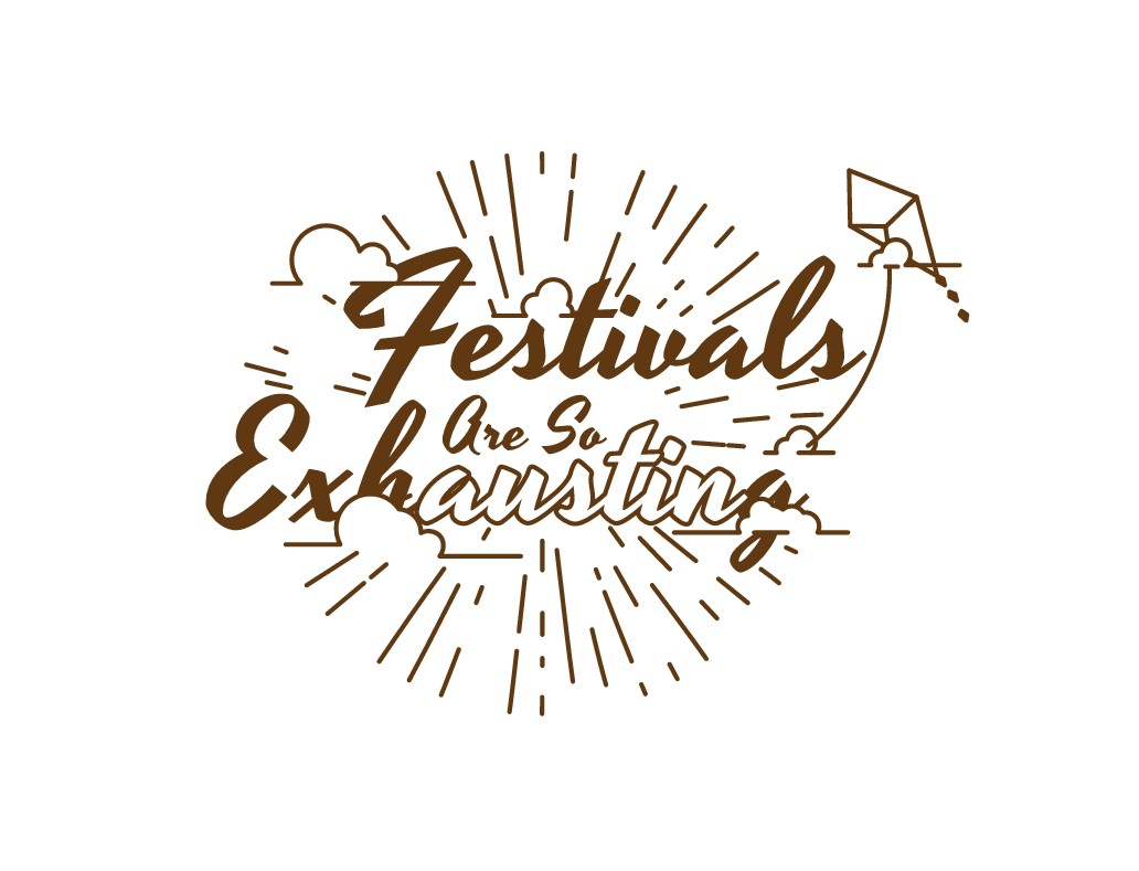 Design a retro tee that pokes fun at Austin's annoying festivals!
