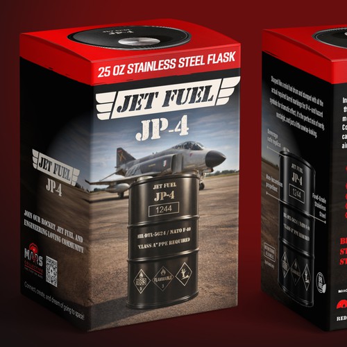 Stainless Steel Flask Box Design