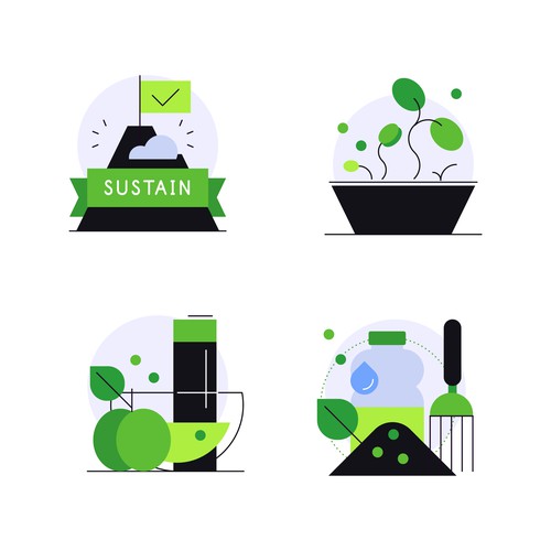 Eco achievments icons