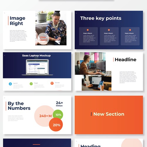 Slide Deck for SAAS company