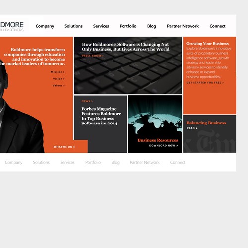 Corporate Website Design - Custom Wordpress Theme