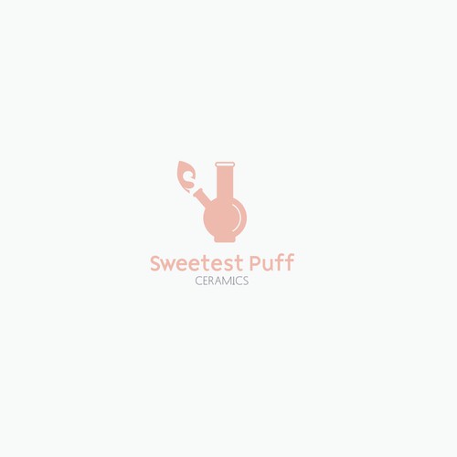 Sweetest Puff Ceramics Logo proposal