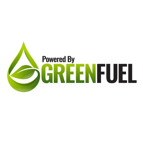 Powered By Green Fuel Logo design