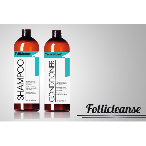 Creative, professional new label design for our best-selling shampoo