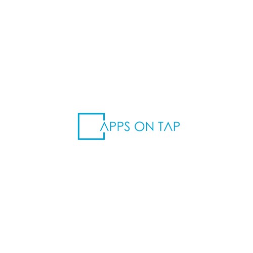 Apps on tap logo design