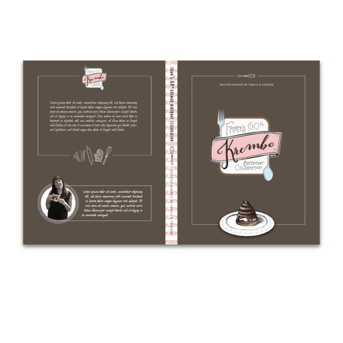 Cookbook Cover Design