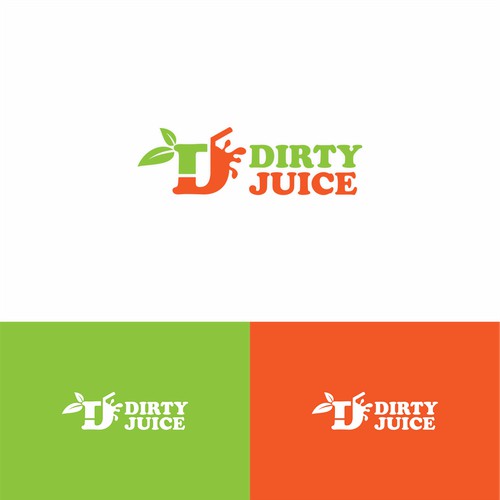 logo concept for Dirty Juice