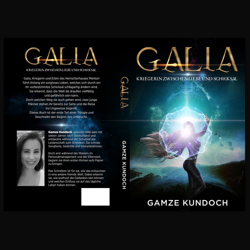 Book cover concept for Gamze Kundoch