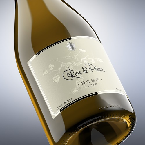 Project for Mexican wine Raìz de Plata, varietal (Rosé) vintage (2020)