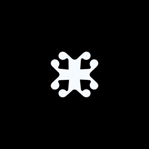 Serifed cross