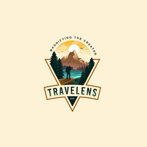 Logo concept for nature photography 