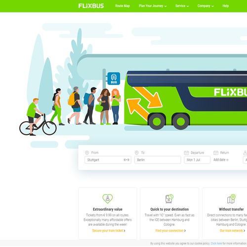 Illustration for Flixbus