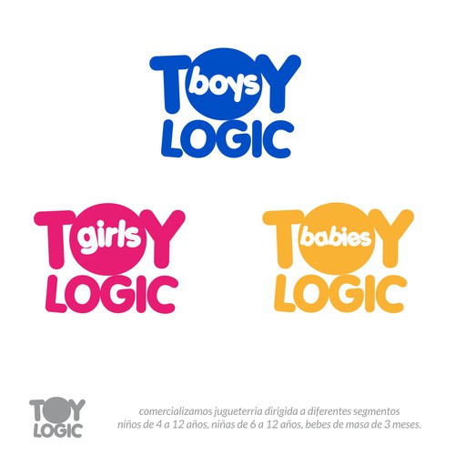 Logo para comercializadora de Juguetes en colombia