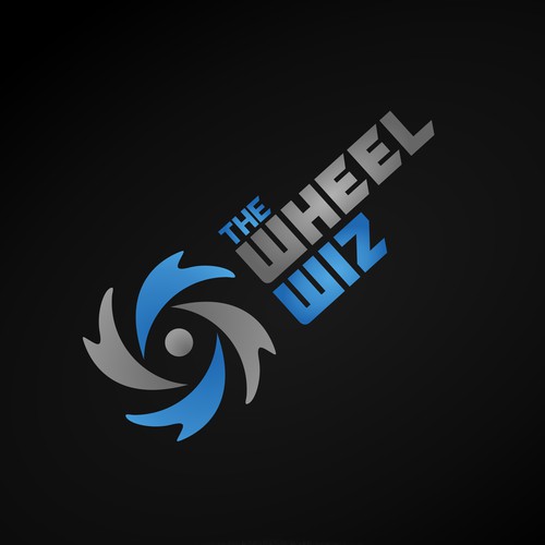 unique logo design concept for The Wheel Wiz