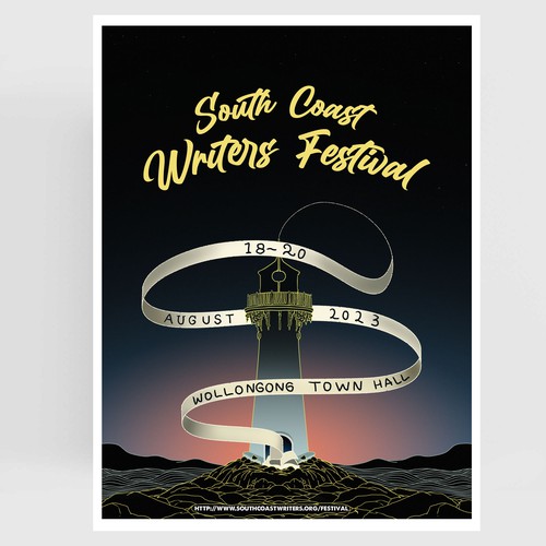 South Coast Writers Festival's poster