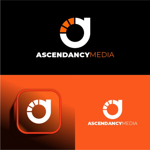 Ascendancy media logo design