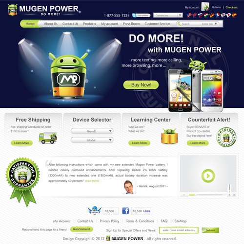 website for mugen power