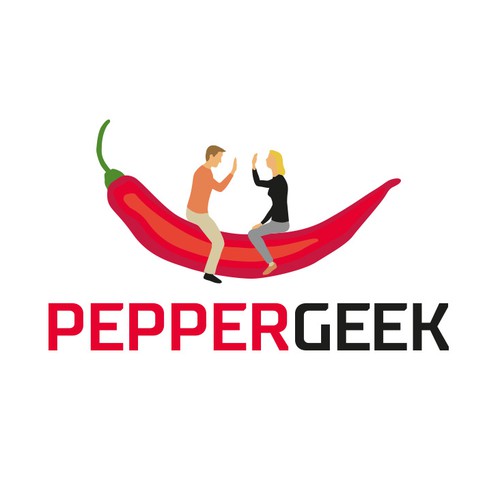 Logo Concept for a Blog on Pepper Spices.
