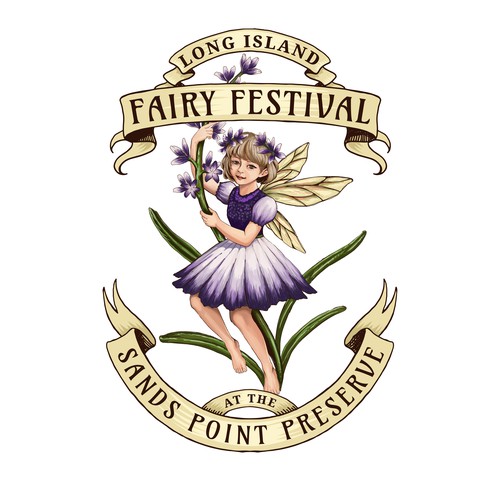 Long Island Fairy Festival at the Sands Point Preserve logo