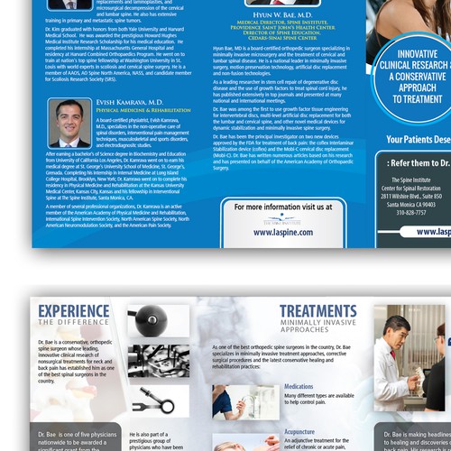 medical marketing flyer