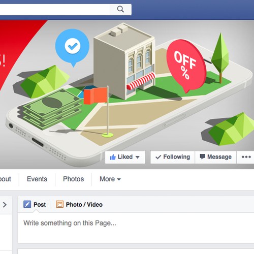 Illustration for Facebook Cover