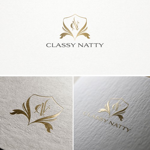 Elegant and classy logo for Classy Natty