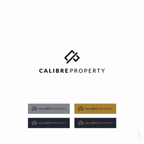 Logo design for Calibre Property