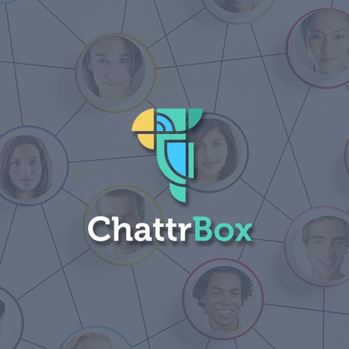 ChattrBox标志和网站