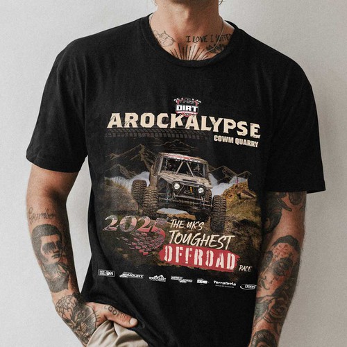 Bold T-Shirt design for Offroad racing