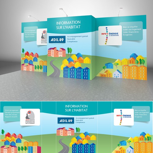 Trade Show Booth Design for non-profit organization