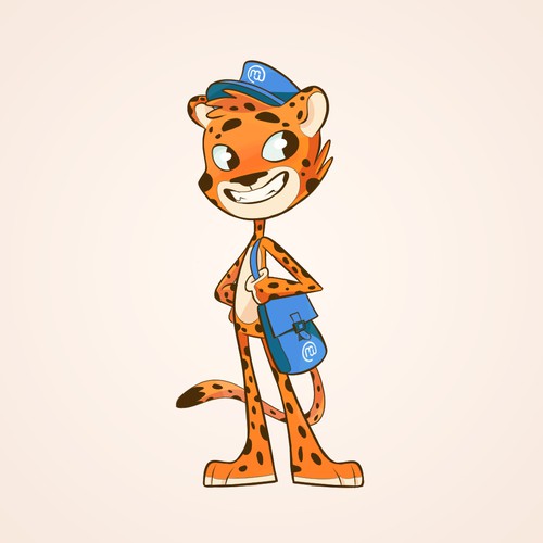 Cheetah Mascot Design