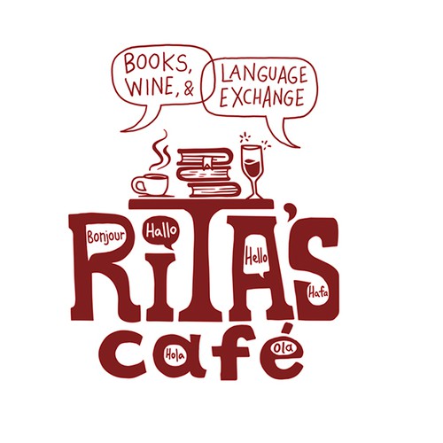 Design a logo for an International Language Coffee Shop