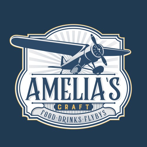 Restaurant logo named after first woman to fly over the Atlantic