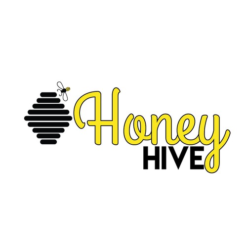 Bold logo for a honey seller