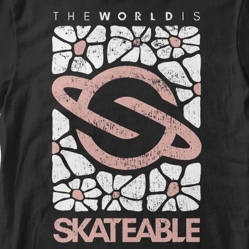 Skate brand t-shirt design